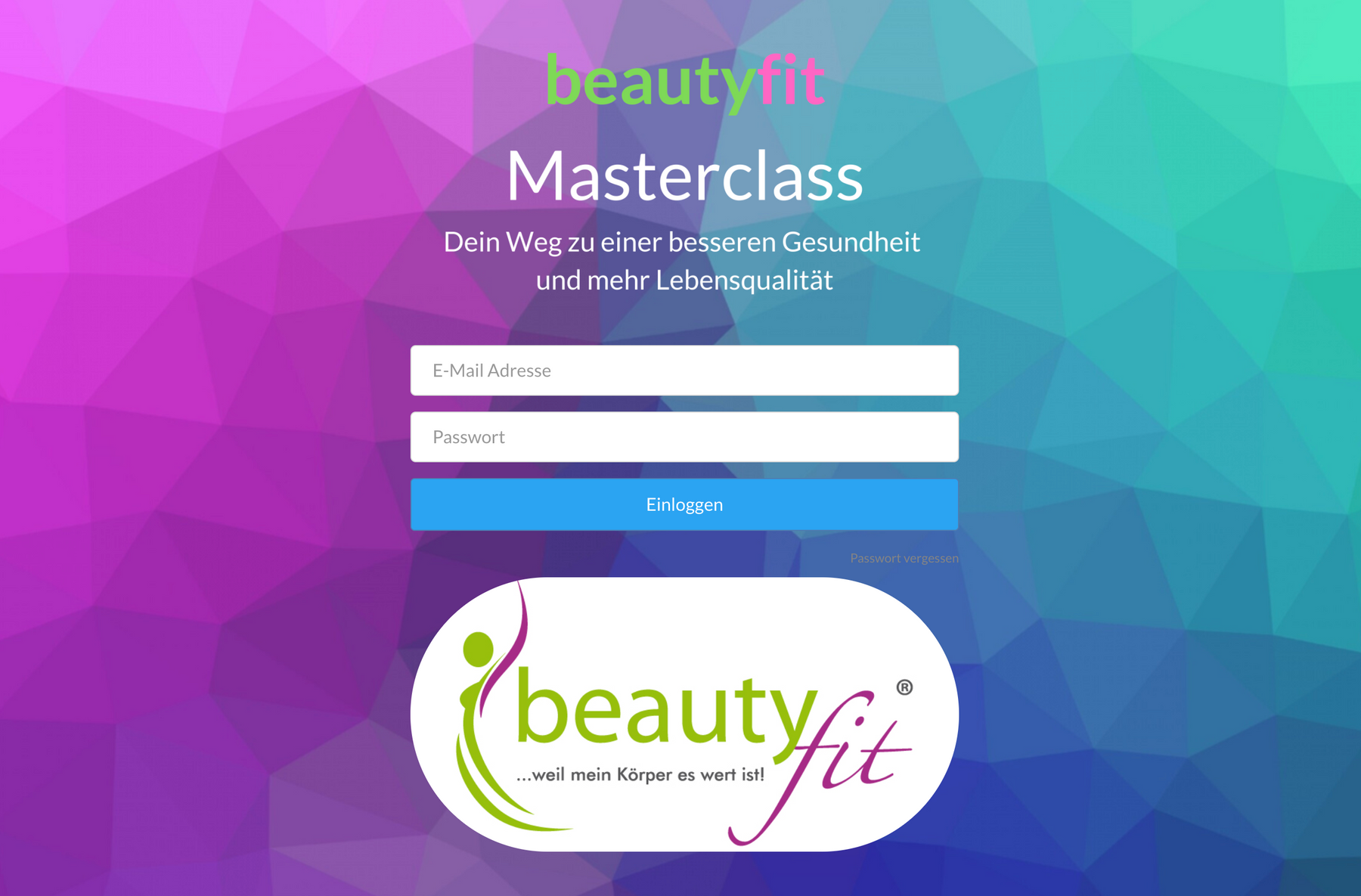 BeautyFit Masterclass Online - Live (Premium)