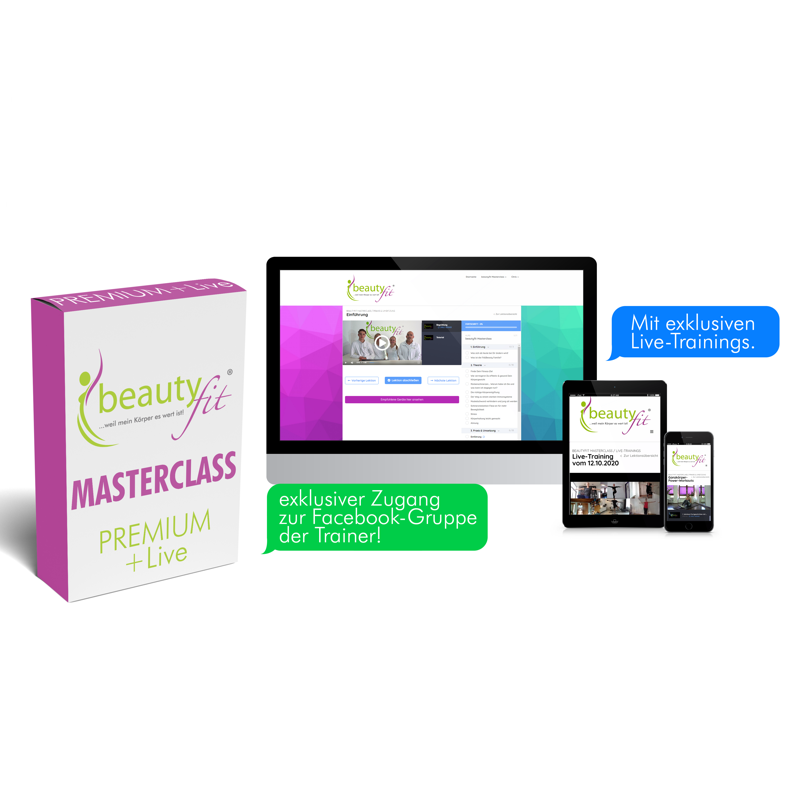 BeautyFit Masterclass Online - Live (Premium)